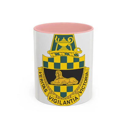Intelligence Center and School (U.S. Army) Accent Coffee Mug 11oz Pink - Go Mug Yourself
