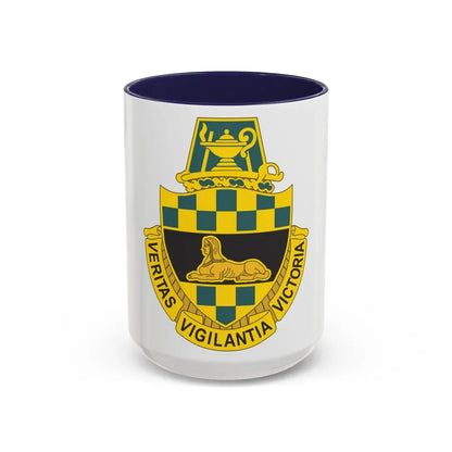 Intelligence Center and School (U.S. Army) Accent Coffee Mug 15oz Navy - Go Mug Yourself