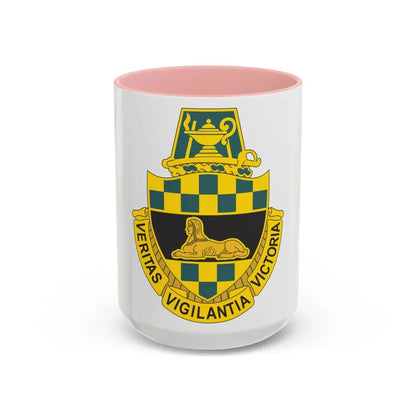 Intelligence Center and School (U.S. Army) Accent Coffee Mug 15oz Pink - Go Mug Yourself