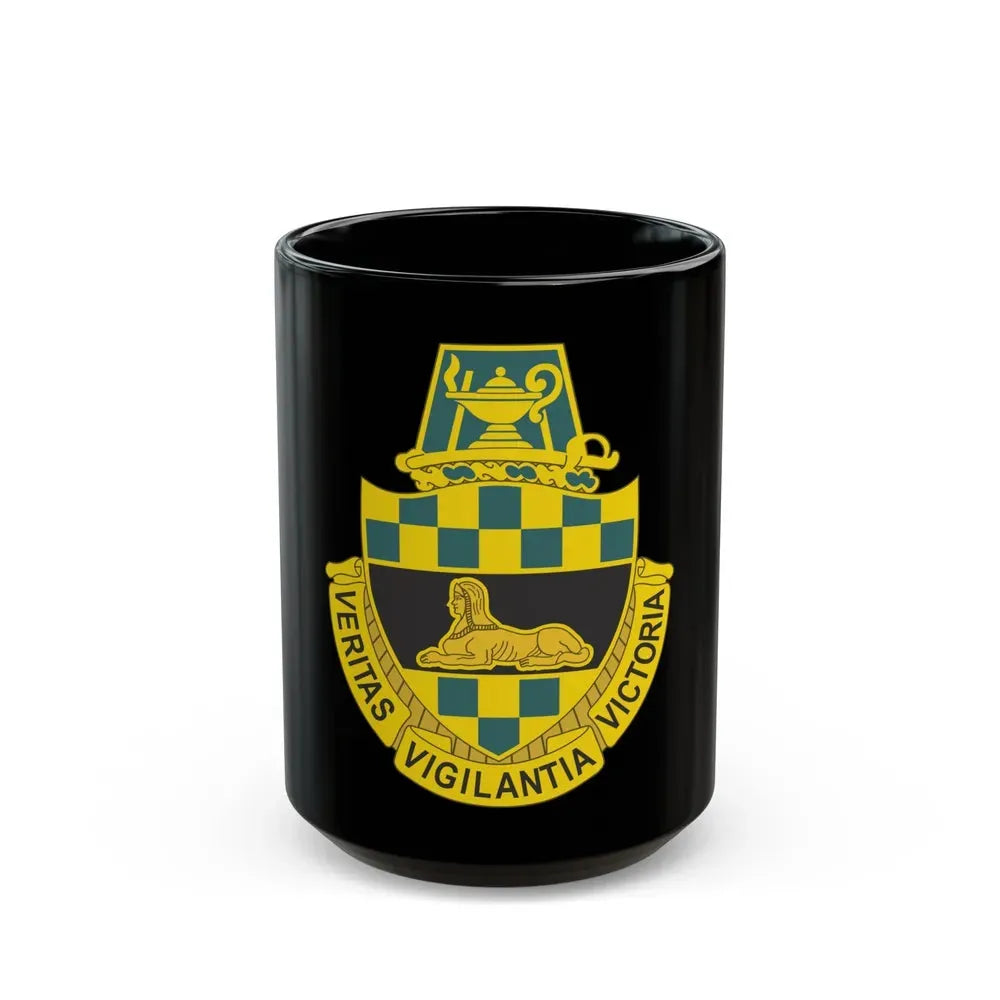 Intelligence Center and School (U.S. Army) Black Coffee Mug 15oz - Go Mug Yourself