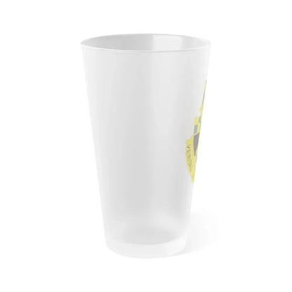 Intelligence Center and School (U.S. Army) Frosted Pint Glass 16oz - Go Mug Yourself
