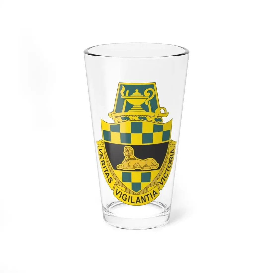 Intelligence Center and School (U.S. Army) Pint Glass 16oz 16oz - Go Mug Yourself