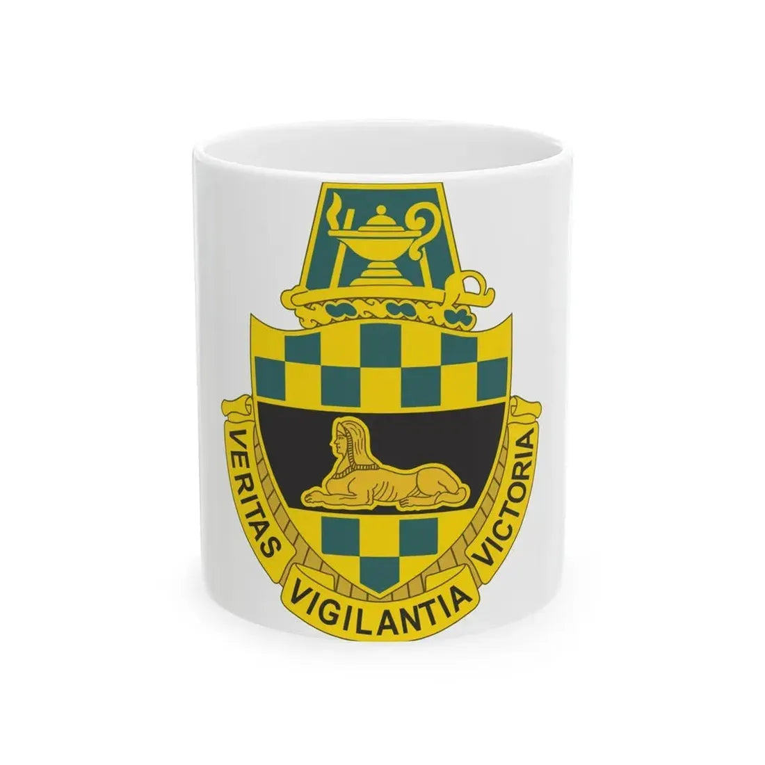 Intelligence Center and School (U.S. Army) White Coffee Mug 11oz - Go Mug Yourself