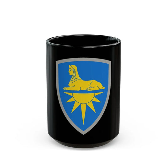 Intelligence Command (U.S. Army) Black Coffee Mug-15oz-Go Mug Yourself