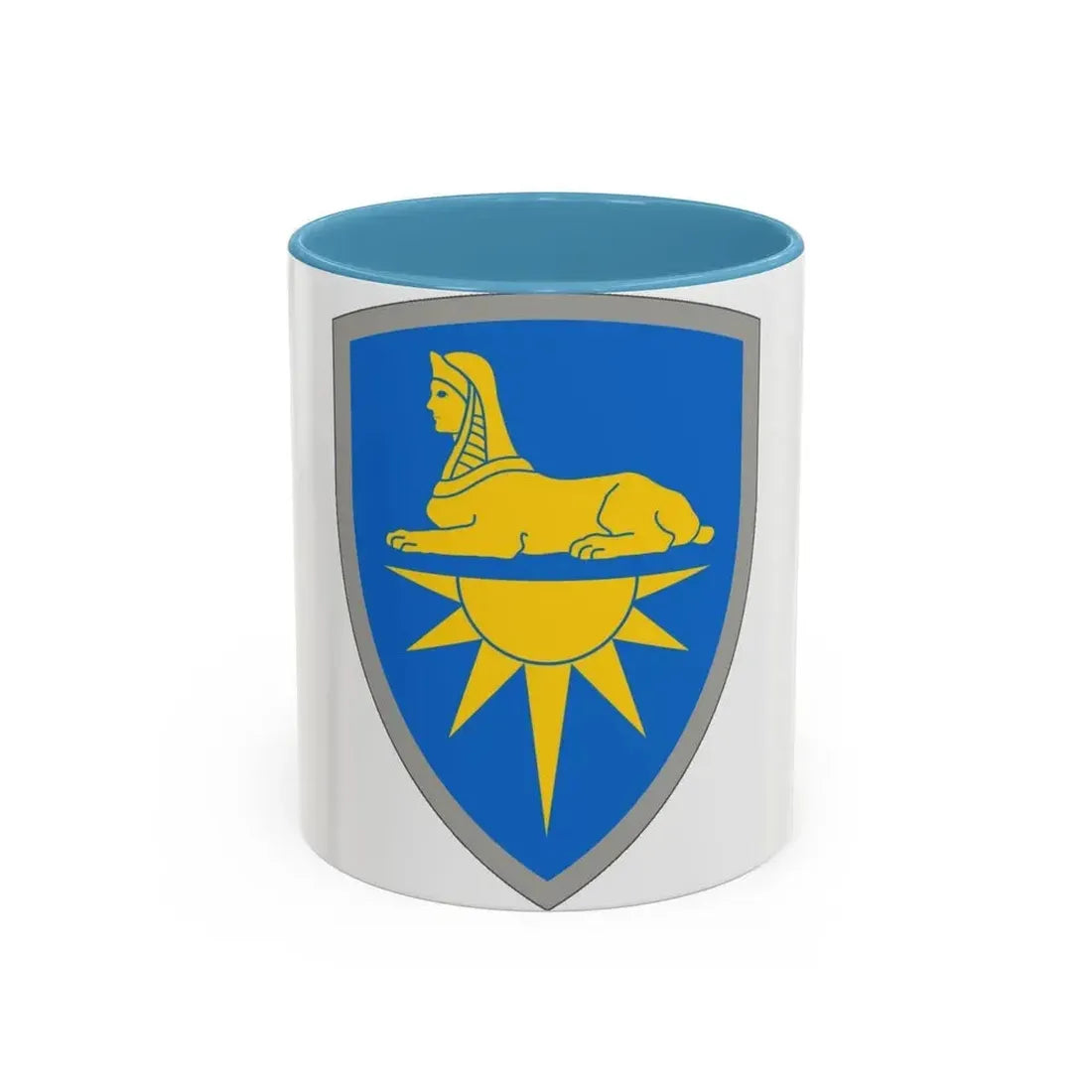 Intelligence Command (U.S. Army) Accent Coffee Mug 11oz Light Blue - Go Mug Yourself