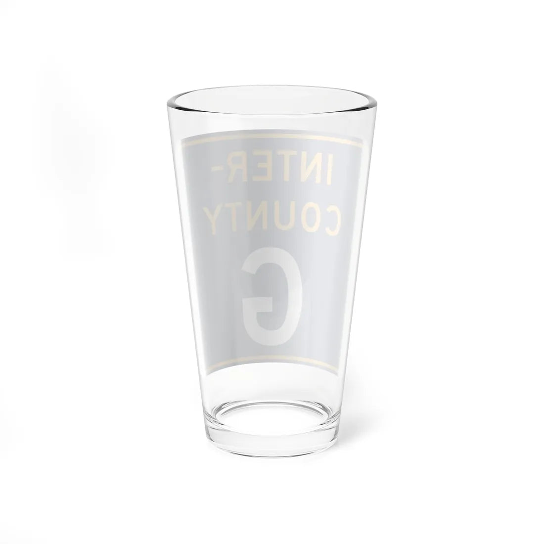 Inter County Route G MN (Minnesota) (Road Sign) Pint Glass 16oz - Go Mug Yourself