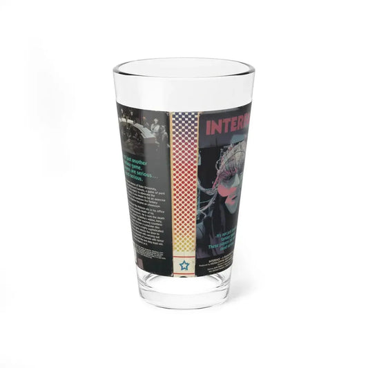 INTERFACE (VHS COVER) Pint Glass 16oz 16oz - Go Mug Yourself