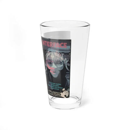 INTERFACE (VHS COVER) Pint Glass 16oz - Go Mug Yourself