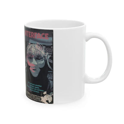 INTERFACE (VHS COVER) - White Coffee Mug - Go Mug Yourself