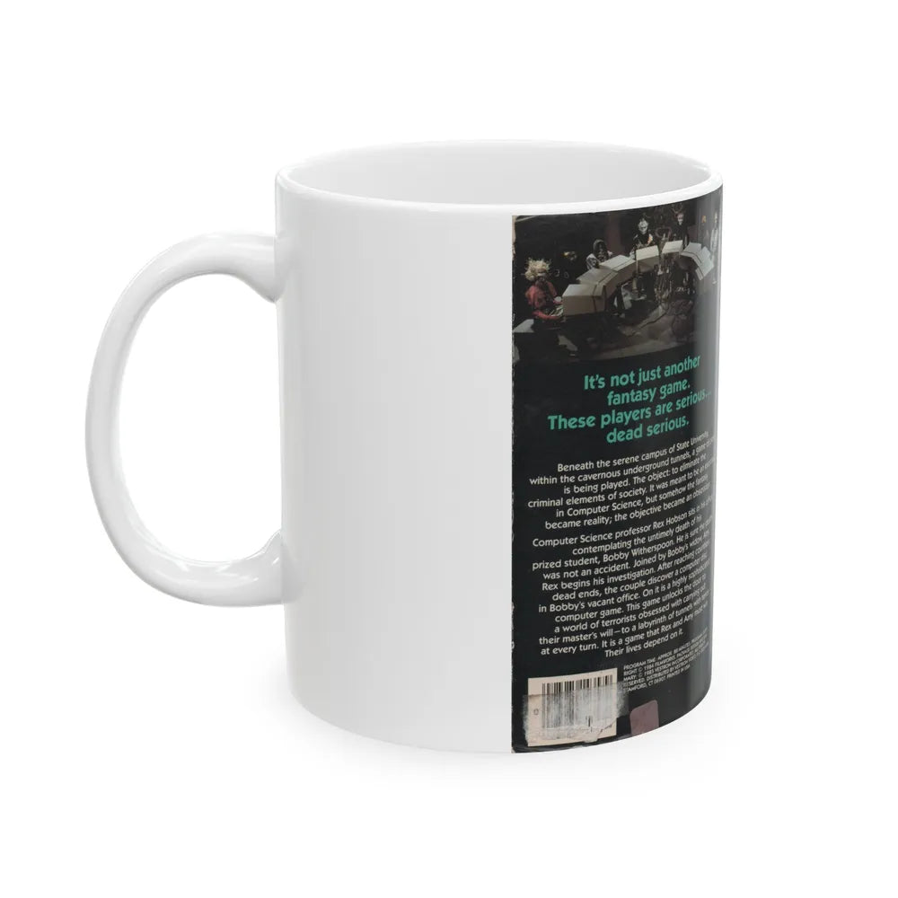 INTERFACE (VHS COVER) - White Coffee Mug-Go Mug Yourself