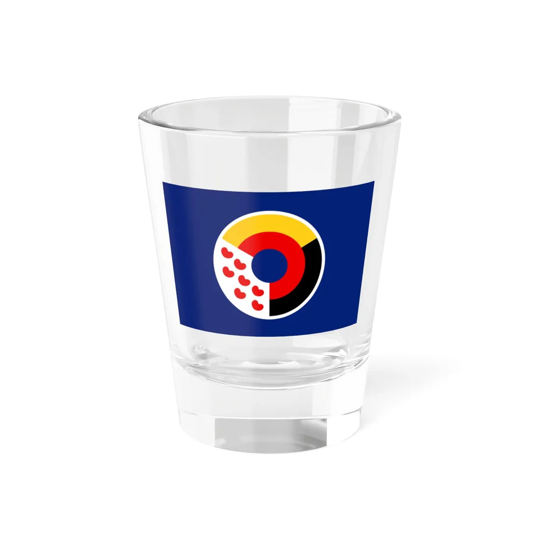 Interfrisian Flag (Germany) Shot Glass 1.5oz 1.5oz - Go Mug Yourself