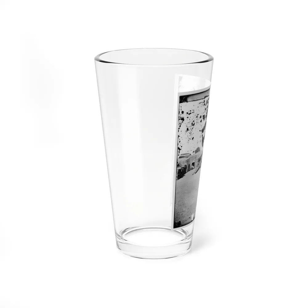 Interior Of Fort Putnam On Morris Island (U.S. Civil War) Pint Glass 16oz-Go Mug Yourself