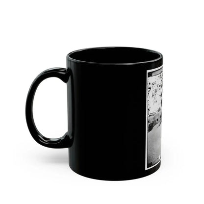 Interior Of Fort Putnam On Morris Island (U.S. Civil War) Black Coffee Mug - Go Mug Yourself