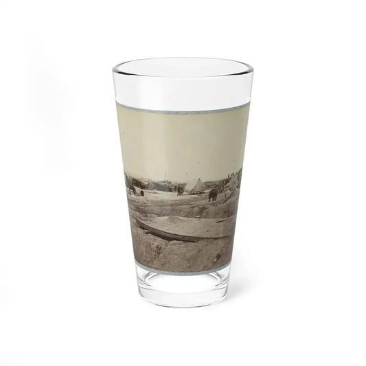 Interior View Of Rebel Fort In Front Of Petersburg Works, Manned By Cowan's Independent Battery, 1st N.Y., 24th June, 1864 (U.S. Civil War) Pint Glass 16oz 16oz - Go Mug Yourself