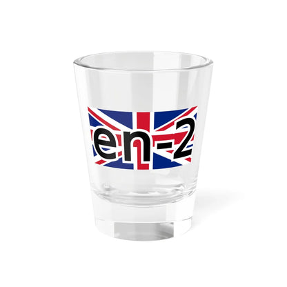 Intermediate english (United Kingdom) Shot Glass 1.5oz 1.5oz - Go Mug Yourself