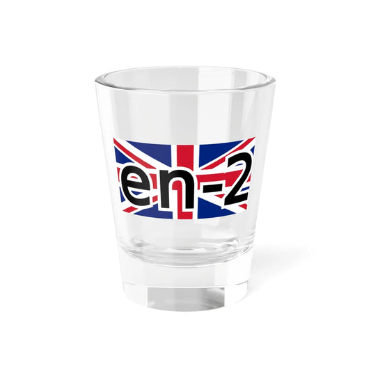Intermediate english (United Kingdom) Shot Glass 1.5oz 1.5oz - Go Mug Yourself