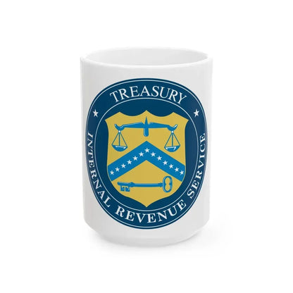 Internal Revenue Service - White Coffee Mug 15oz - Go Mug Yourself