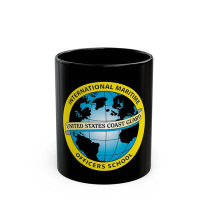 International Maritime Officers School USCG (U.S. Coast Guard) Black Coffee Mug-11oz-Go Mug Yourself