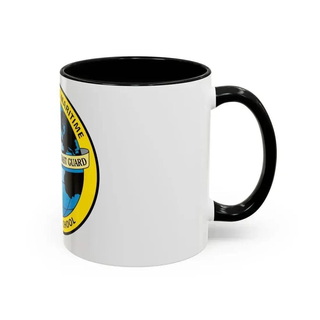 International Maritime Officers School USCG (U.S. Coast Guard) Accent Coffee Mug - Go Mug Yourself