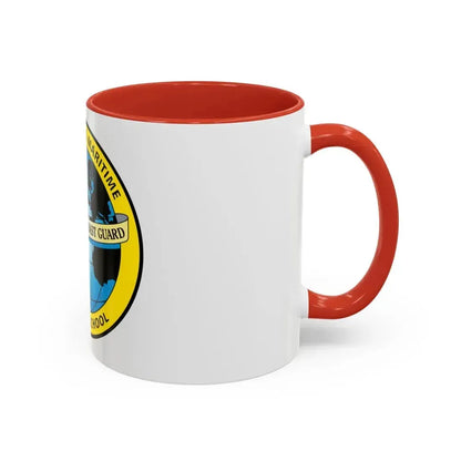 International Maritime Officers School USCG (U.S. Coast Guard) Accent Coffee Mug - Go Mug Yourself