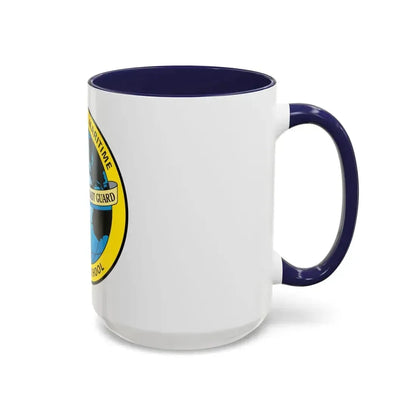 International Maritime Officers School USCG (U.S. Coast Guard) Accent Coffee Mug - Go Mug Yourself