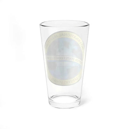 International Maritime Officers School USCG (U.S. Coast Guard) Pint Glass 16oz - Go Mug Yourself