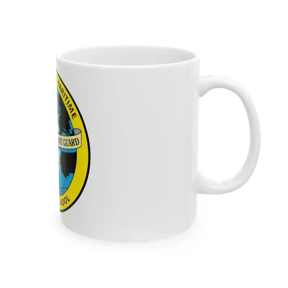 International Maritime Officers School USCG (U.S. Coast Guard) White Coffee Mug - Go Mug Yourself