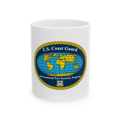 International Port Security Program USCG (U.S. Coast Guard) White Coffee Mug-11oz-Go Mug Yourself