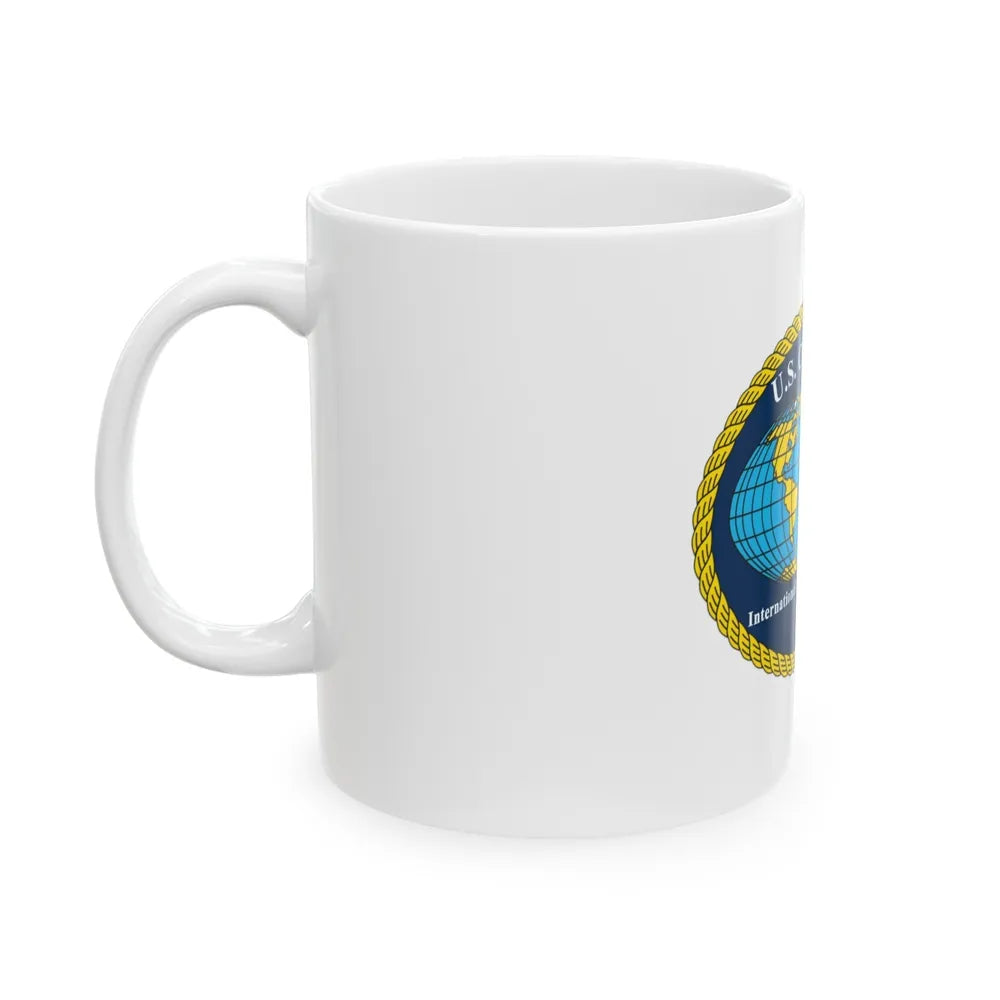 International Port Security Program USCG (U.S. Coast Guard) White Coffee Mug-Go Mug Yourself