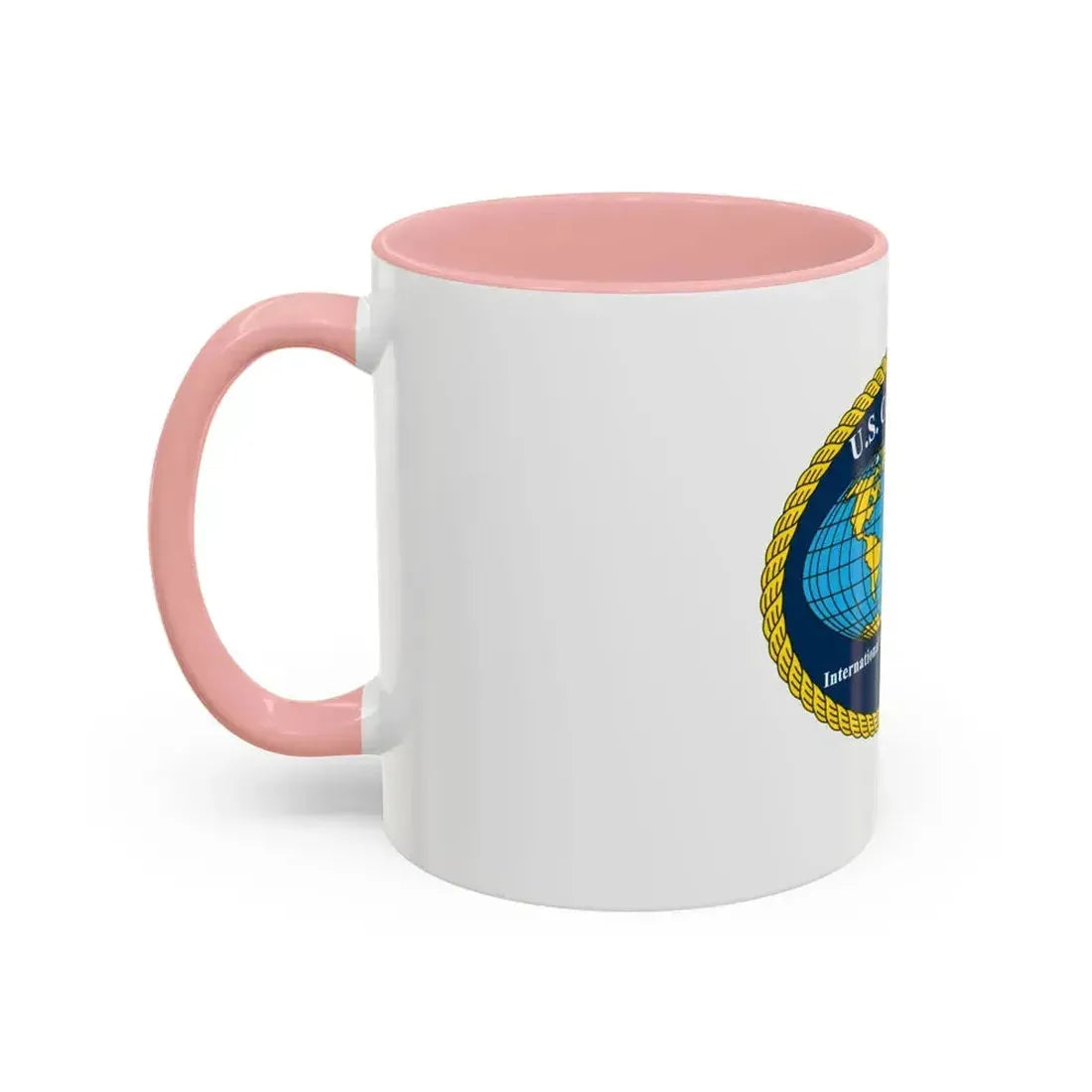 International Port Security Program USCG (U.S. Coast Guard) Accent Coffee Mug - Go Mug Yourself