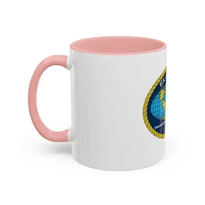 International Port Security Program USCG (U.S. Coast Guard) Accent Coffee Mug - Go Mug Yourself