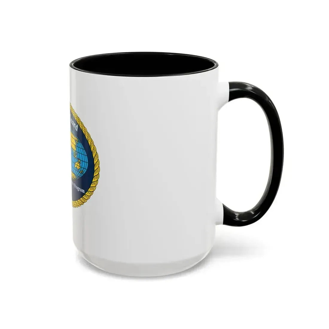 International Port Security Program USCG (U.S. Coast Guard) Accent Coffee Mug - Go Mug Yourself