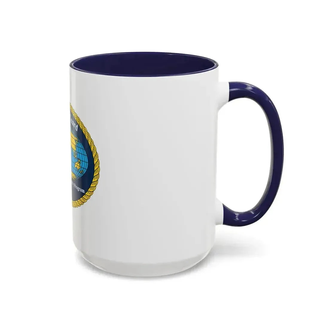 International Port Security Program USCG (U.S. Coast Guard) Accent Coffee Mug - Go Mug Yourself