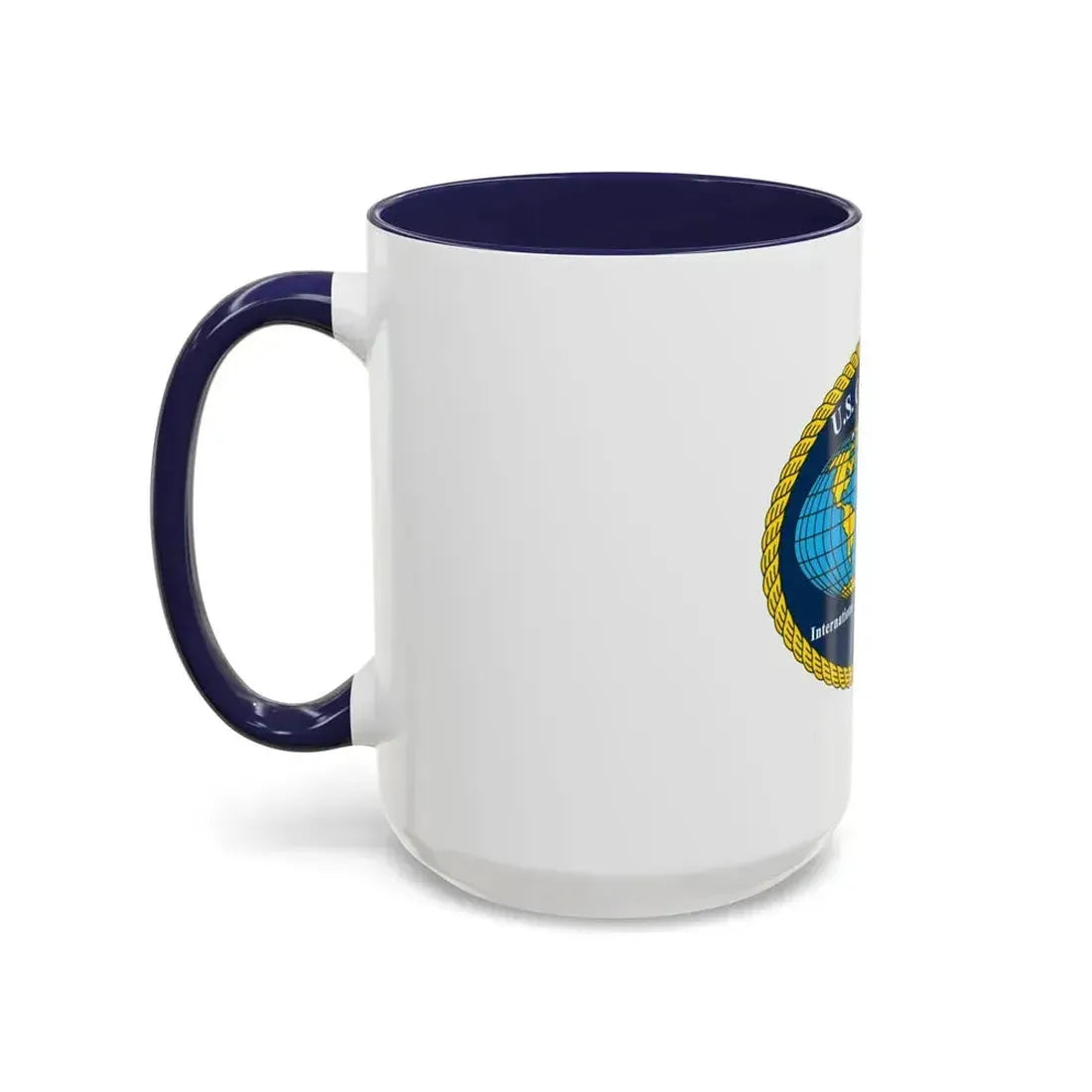 International Port Security Program USCG (U.S. Coast Guard) Accent Coffee Mug - Go Mug Yourself