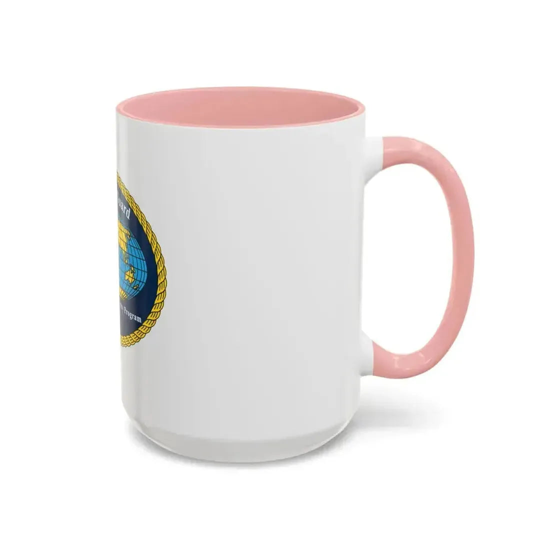International Port Security Program USCG (U.S. Coast Guard) Accent Coffee Mug - Go Mug Yourself