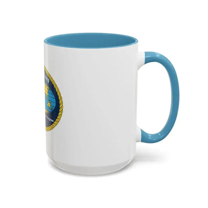 International Port Security Program USCG (U.S. Coast Guard) Accent Coffee Mug - Go Mug Yourself