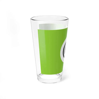 Internet Party of Ukraine flag (Ukraine) Pint Glass 16oz - Go Mug Yourself