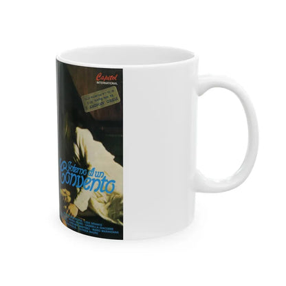 INTERNO DI UN CONVENTO (VHS COVER) - White Coffee Mug - Go Mug Yourself
