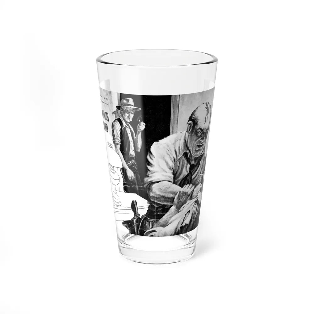 Interrogation of Roy Bond, Male magazine, September 1956 - Pint Glass 16oz-16oz-Go Mug Yourself