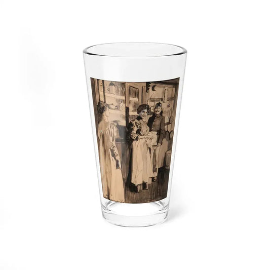 Interrupted - Pint Glass 16oz 16oz - Go Mug Yourself
