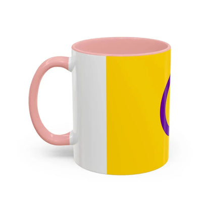 Intersex Pride Flag - Accent Coffee Mug - Go Mug Yourself