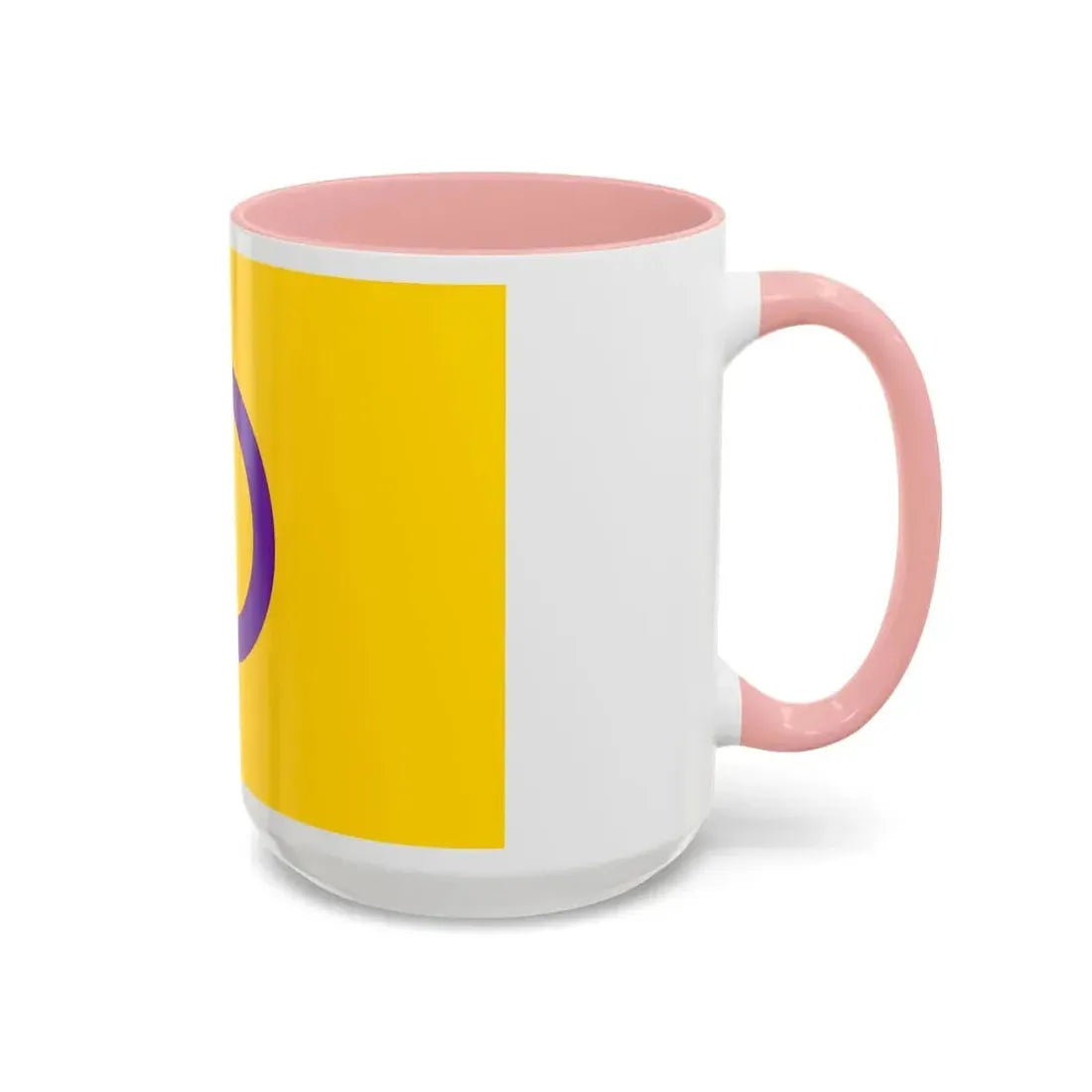 Intersex Pride Flag - Accent Coffee Mug - Go Mug Yourself