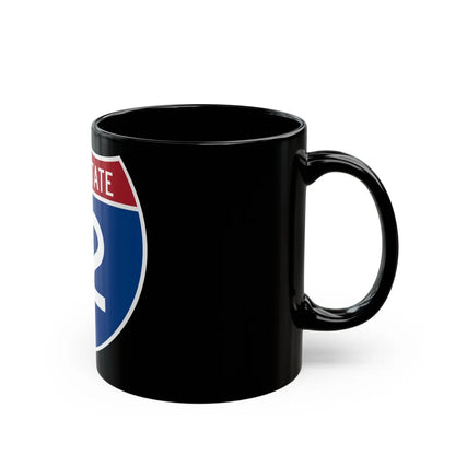 Interstate 12 (U.S. Highways) Black Coffee Mug-Go Mug Yourself