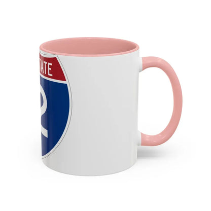 Interstate 12 (U.S. Highways) Accent Coffee Mug - Go Mug Yourself