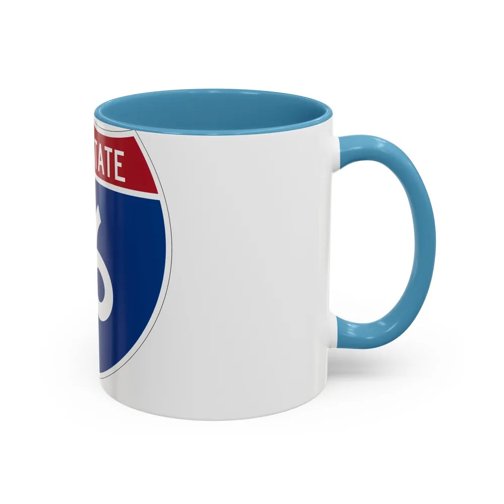 Interstate 16 (U.S. Highways) Accent Coffee Mug-Go Mug Yourself