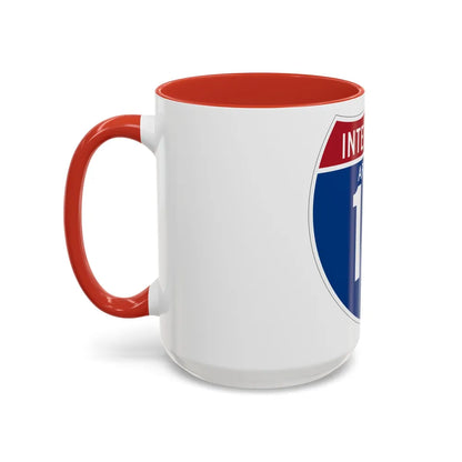 Interstate 17 (U.S. Highways) Accent Coffee Mug-Go Mug Yourself