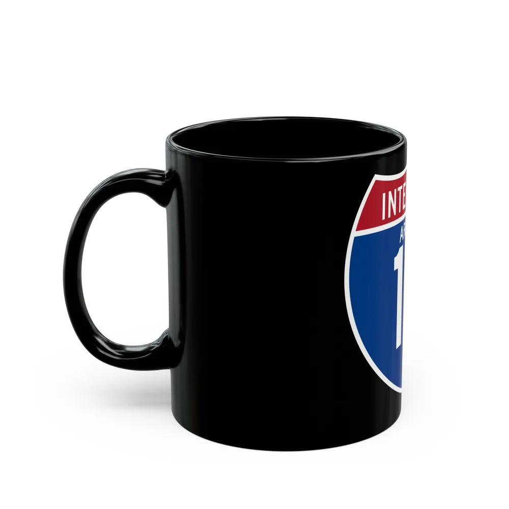 Interstate 17 (U.S. Highways) Black Coffee Mug-Go Mug Yourself