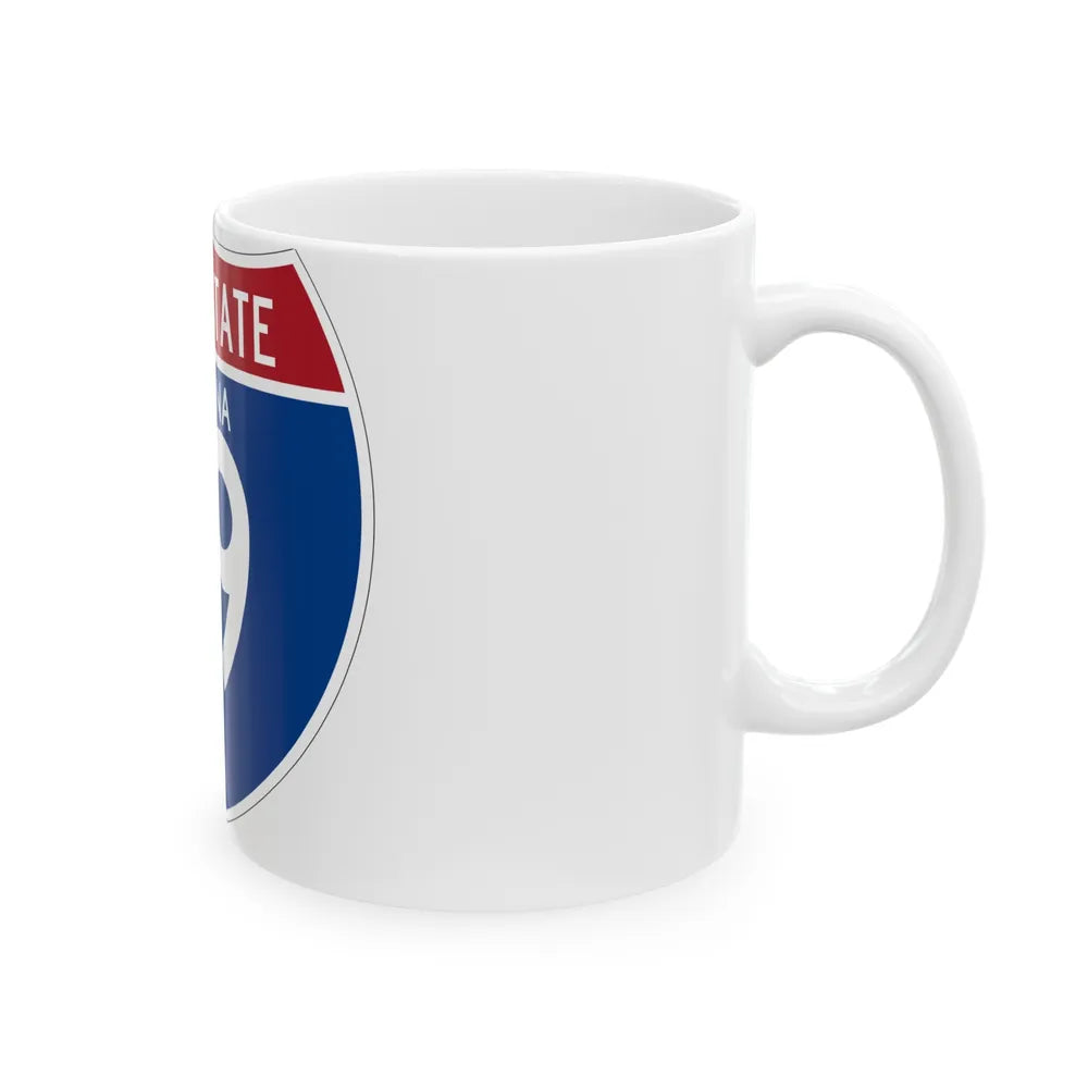 Interstate 19 (U.S. Highways) White Coffee Mug-Go Mug Yourself