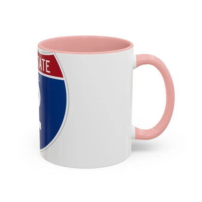 Interstate 2 (U.S. Highways) Accent Coffee Mug - Go Mug Yourself