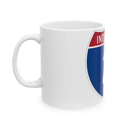 Interstate 2 (U.S. Highways) White Coffee Mug - Go Mug Yourself